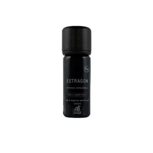 Flacon de 10 ml d’huile essentielle d’estragon BIO Olessen, cultivée et distillée en Normandie